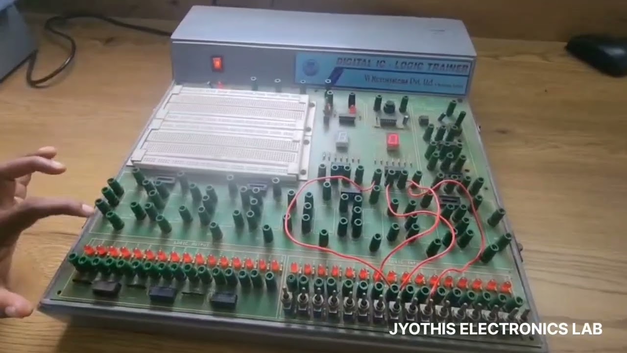 Familiarization of digital trainer kit: