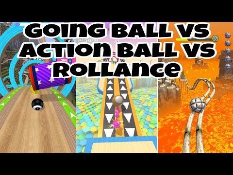 Going Ball VS Actin Ball VS Rollance,who did the best? #mobilegaming #gaming #goingballs