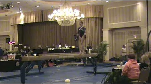 Sarah Wolford - 2008 Gym Quarters, Beam