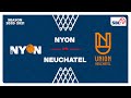 LIVE - BBC Nyon v Union Neuchâtel Basket | Swiss League | @Swiss Basketball TV