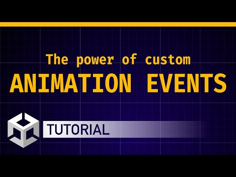 The power of custom animation events [Unity/C# 🇬🇧 tutorial]