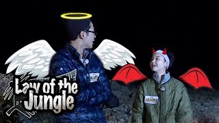 Ro Woon (SF9) Chews Up Clam Meat For The Swallow [Law of the Jungle Ep 307]