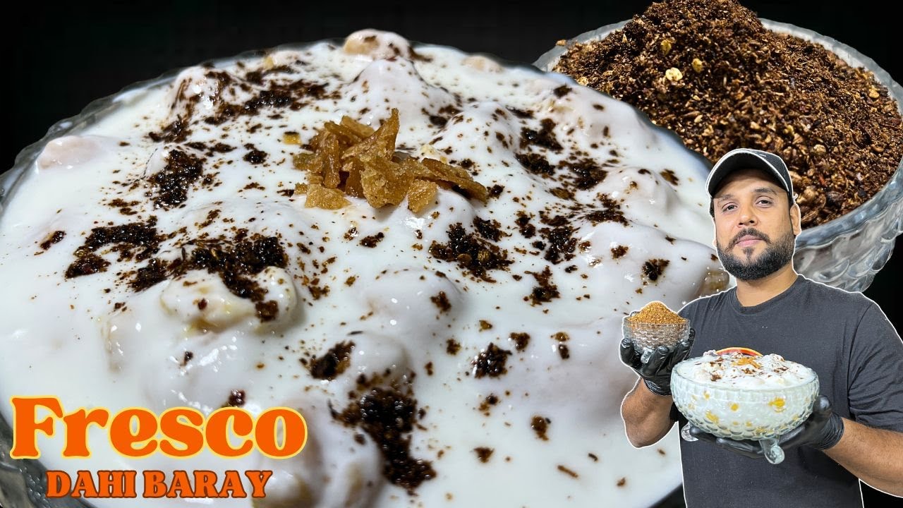 Karachi Famous Fresco Dahi Baray Recipe | Dahi Baray With Secret Masala Recipe (CHAPTER 7)