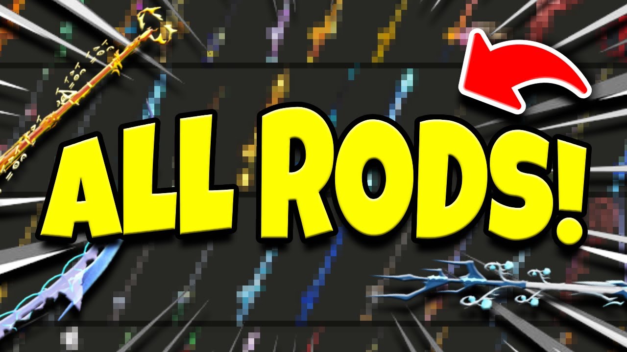 How To GET All RODS In FISCH Locations (ROBLOX) - YouTube