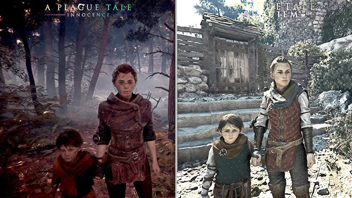 A Plague Tale Innocence vs Requiem Characters Comparison 