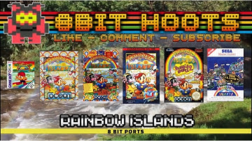 Rainbow Islands - 8 bit ports comparison