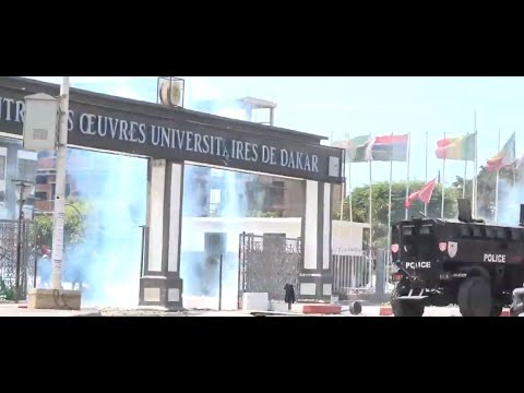 Urgent: manifestation à l'université Cheikh Anta Diop De Dakar