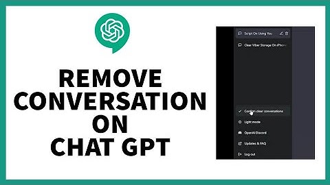 How to Remove Conversation On Chat GPT? Delete ChatGPT Conversation