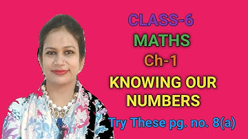 Class-6/Ch-1/Maths/Knowing our Numbers/CBSE/NCERT/Part-10/Try these [Pg no. - 8a]