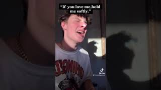If you love me hold me softly by: Thomas Day