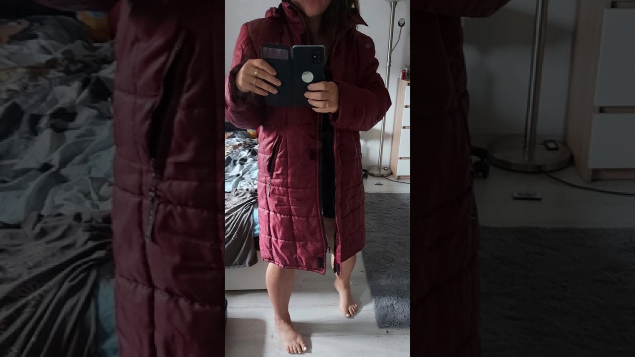 Old padded red coat Gratex