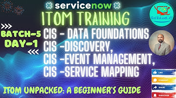 ITOM-training || Batch 5 || Dag 1 || ITOM Unpacked: een beginnersgids #itom #discovery #cmdb