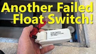 Replacing Sump Float Switch Again!