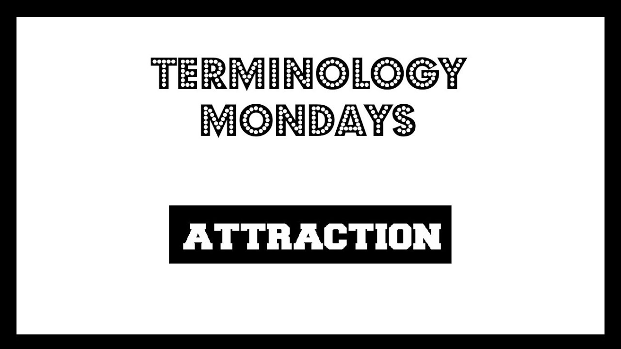 Types of Attraction - Sexual, Romantic, Aesthetic etc || Terminology Mondays