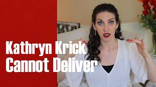 What False Apostle Kathryn Krick Cannot Deliver