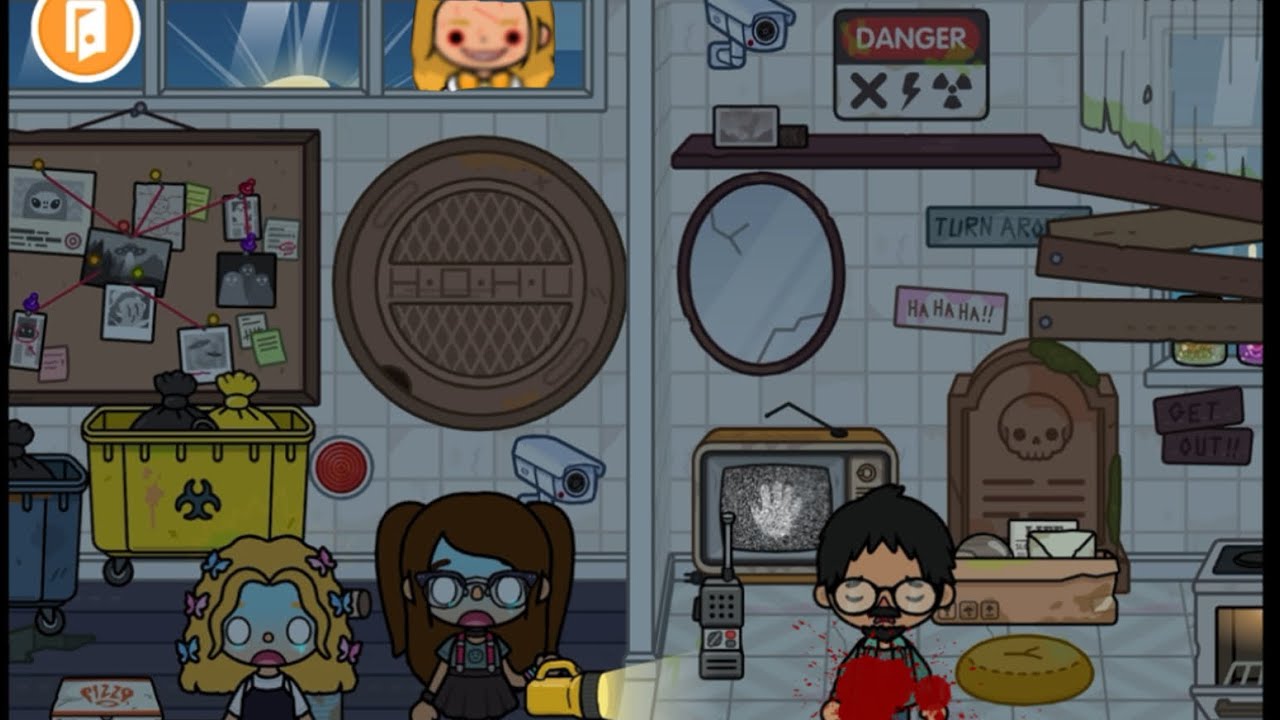 Toca boca| A három különböző lány ijesztő kalandjai| 5. Rész| ezt nem kellet volna⚠️