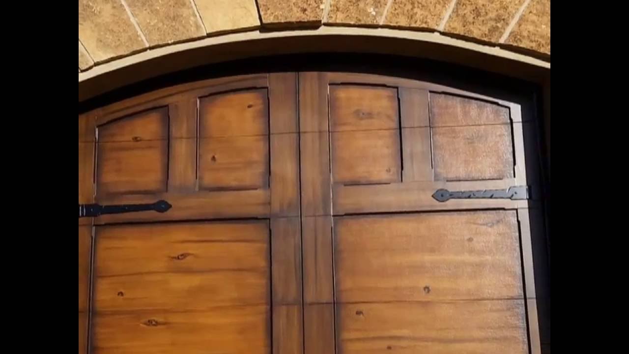 Faux bois and refinish of wood