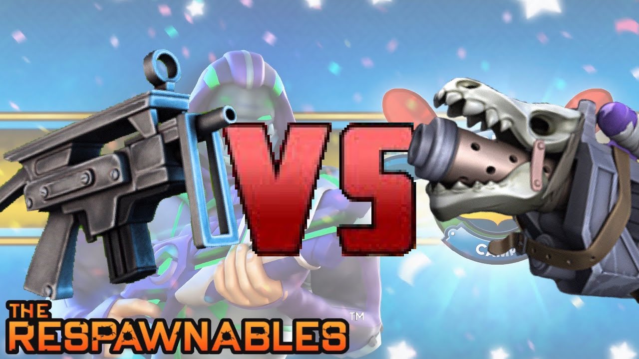 Rookie machine gun vs heavy skull noob | Respawnables gameplay and destruction