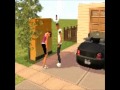The Sims 2: Sim faints because of the HEAT!!!!