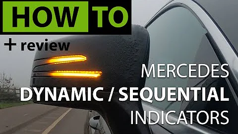 Mercedes Sequential / Dynamic / Sweeping Indicators + Fitting Instructions