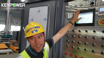 Operation and simulate test of keypower 10ft containerized load bank  1500kw resisitive load bank