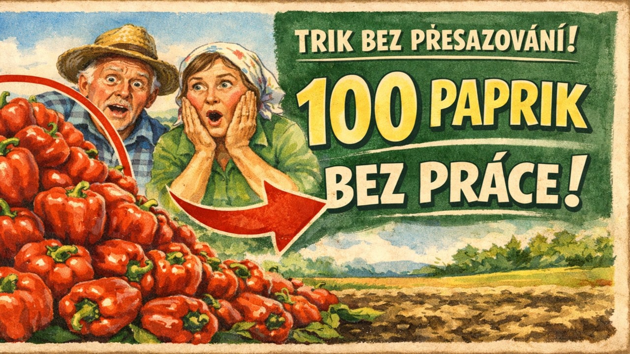 Sousedé se mi smáli, ale já vypěstoval hromadu paprik bez jediného přesazování! Tenhle trik pro len