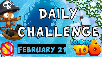 Bloons TD 6 Daily Challenge | Elites Will Win This | No Hero No MK No Powers | February 21 2023