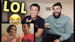 REACTING TO MY OLD CRINGEY VIDEOS WITH HAILA!!! (FT. ADAM SALEH)