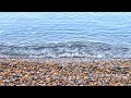 Gentle sounds of sea waves. Relaxing video 6 hours in 4K.