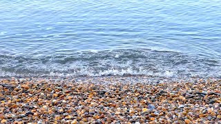 Gentle sounds of sea waves. Relaxing video 6 hours in 4K.