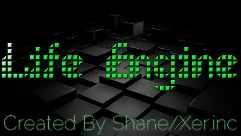 LifeEngine A 3d Game Engine - Very Realistic Graphics Tech Demo