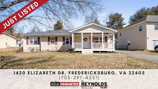 1420 Elizabeth Dr, Fredericksburg, VA 22405 The Reynolds Team (703) 297 4251