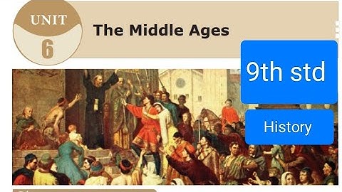 6.The Middle Ages (book back answers) 9th std social science