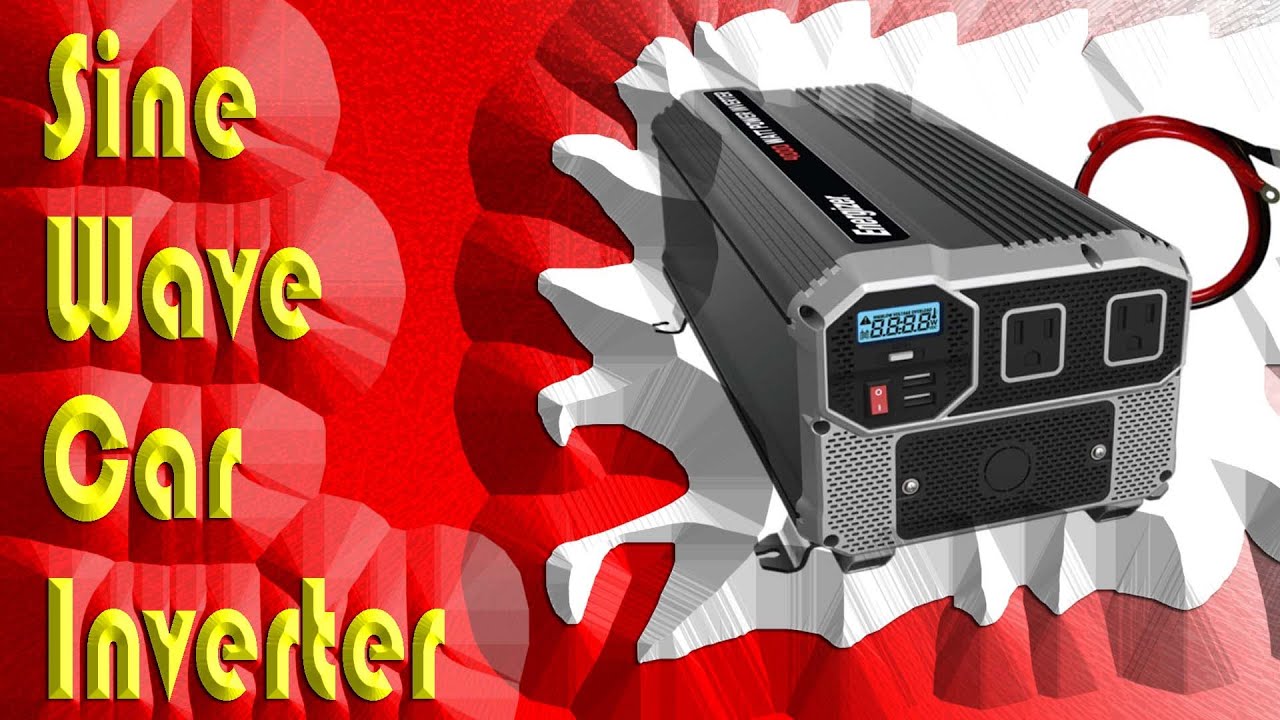 Sine Wave Car Inverter Energizer 4000 Watts Power Inverter 12V to