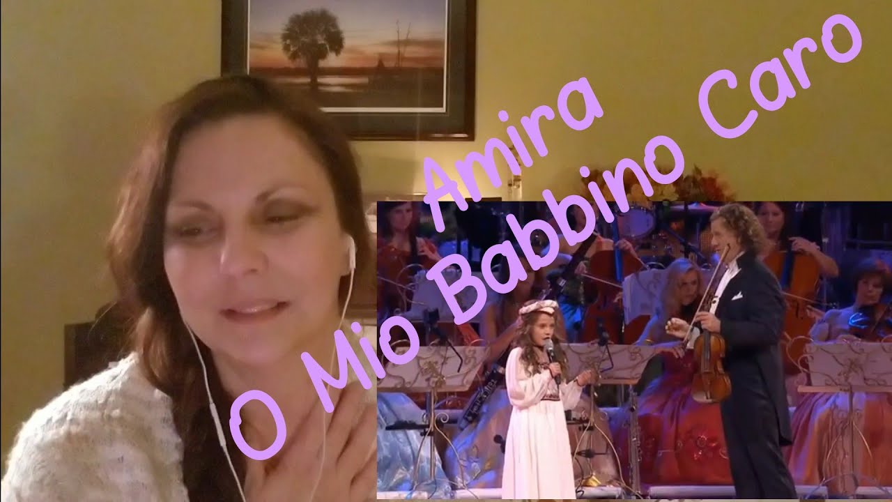 Amira Willighagen REACTION (André Rieu & Amira O Mio Babbino Caro)