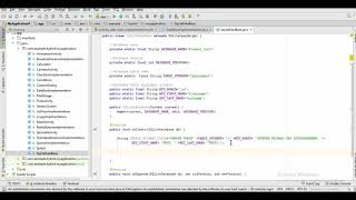 65   Introduction to Database Database Creation part 5 Android Development Urdu Hindi