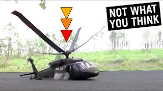 Why Helicopters Fall Like a Leaf, Not a Rock