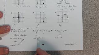 1-7 Functions & Function Notation
