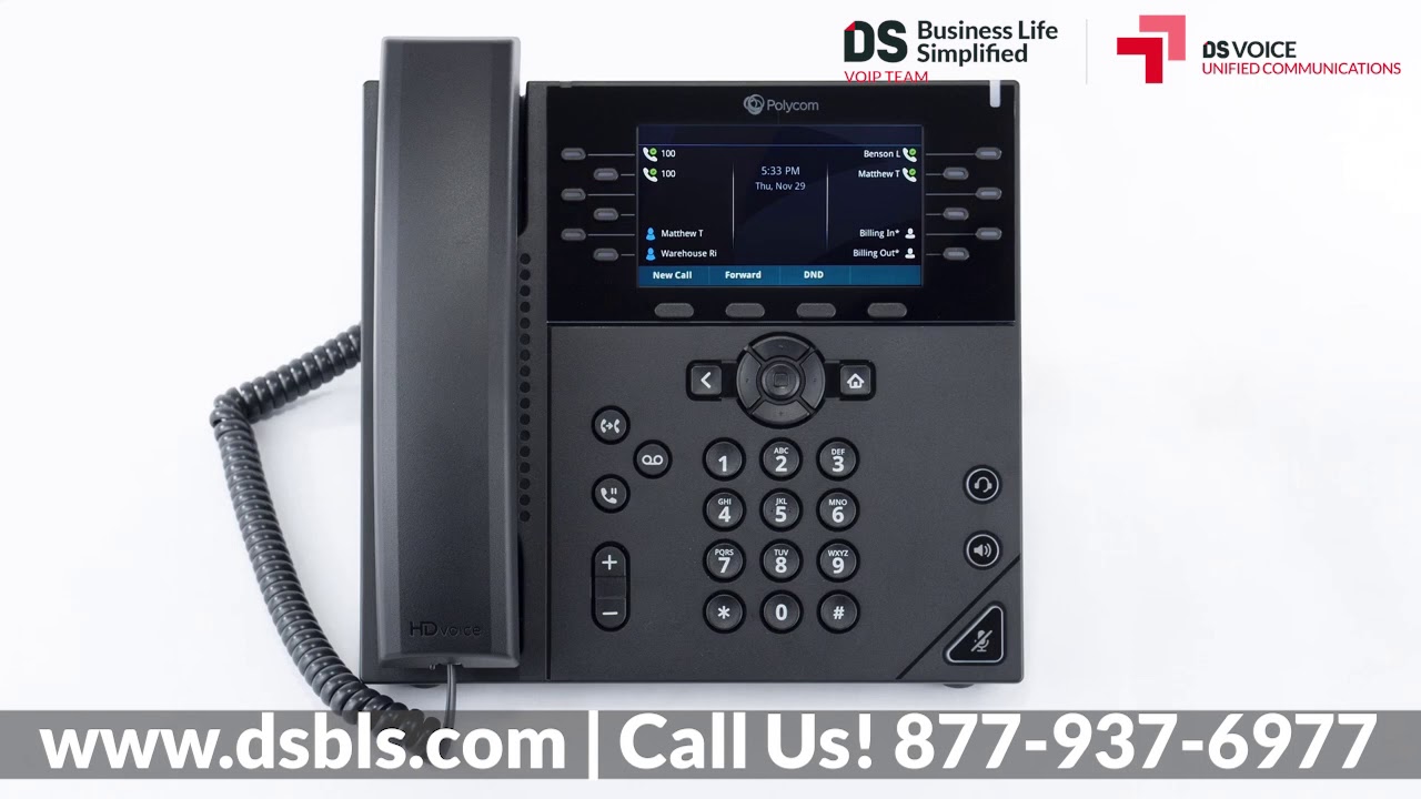 DS VOICE | How to use the Polycom VVX450