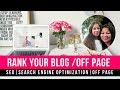 SEO|Search Engine Optimization|Off Page