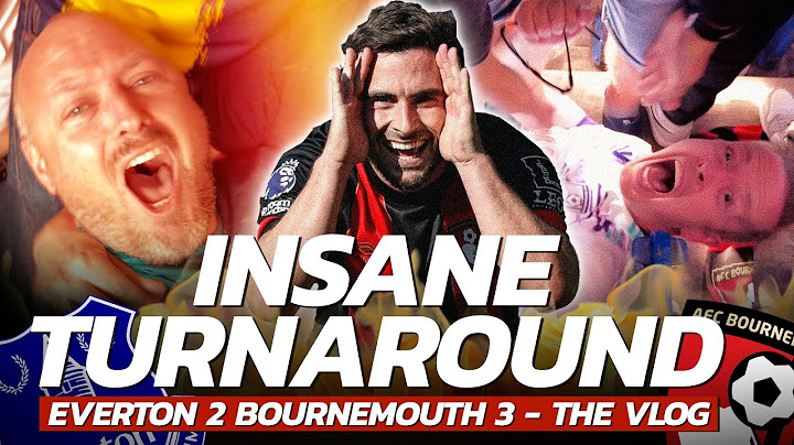 LIMBS EVERYWHERE! 💥 Bournemouth Complete THE MOST DRAMATIC COMEBACK EVER At Everton.