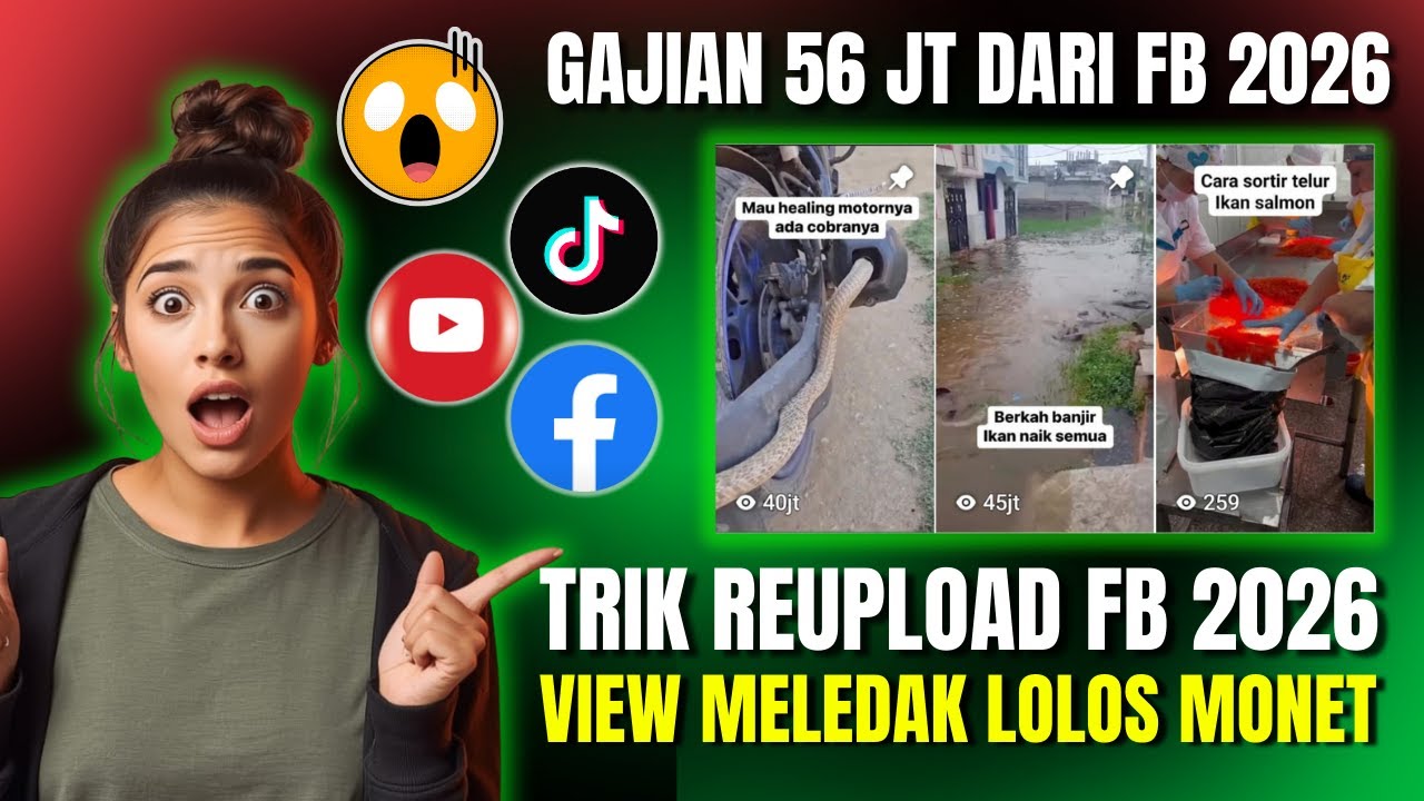 CARA MENGHASILKAN UANG DI FB PRO DENGAN IDE KONTEN TANPA WAJAH‼️BISA LOLOS MONETISASI FB PRO 2025