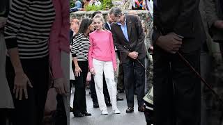 wisdom whispers from mom and dad #leonor #sofia #spain #royalspain #fashion