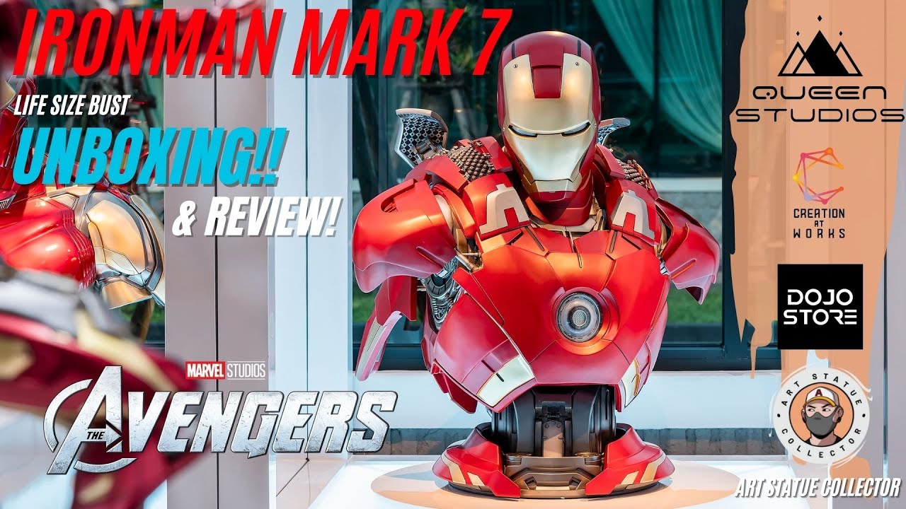 Mark 7 Life Size Bust Unboxing Review Queen Studios Collectibles mark-7-life-size-bust-unboxing-review-queen-studios-collectibles