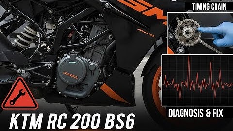 KTM  ENGINE NOISE PROBLEM | KTM TIMING CHAIN noise ISSUE Resolved | #ktmrc #ktmsound