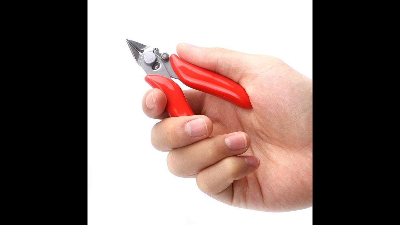 Diagonal Pliers 3.5 Inch Mini Wire Cutter Small Soft Cutting Electronic Pliers