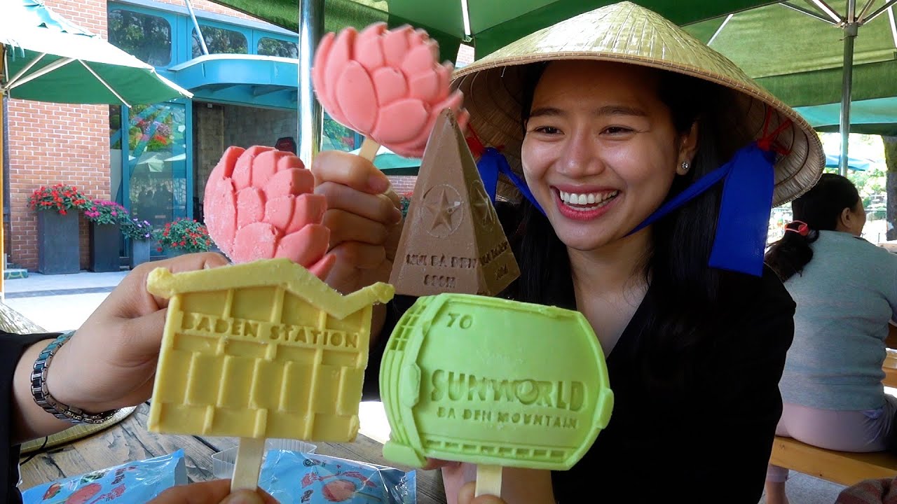 Đi Cáp Treo Viếng Chùa Bà Núi Bà Đen Và Ăn Chay Nhiều Món Ngon | ÁNH KUA