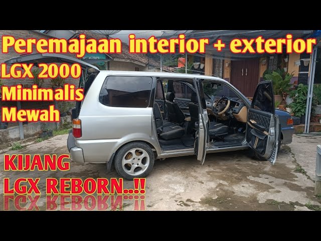 Kijang lgx reborn di upgrade luar dalam jd nampak MUDAA | #kijanglgx #kijangmodifikasi #bodyrepair class=