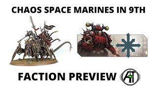 Chaos Space Marines In 9th Edition Warhammer 40k Faction Preview Discussion Youtube