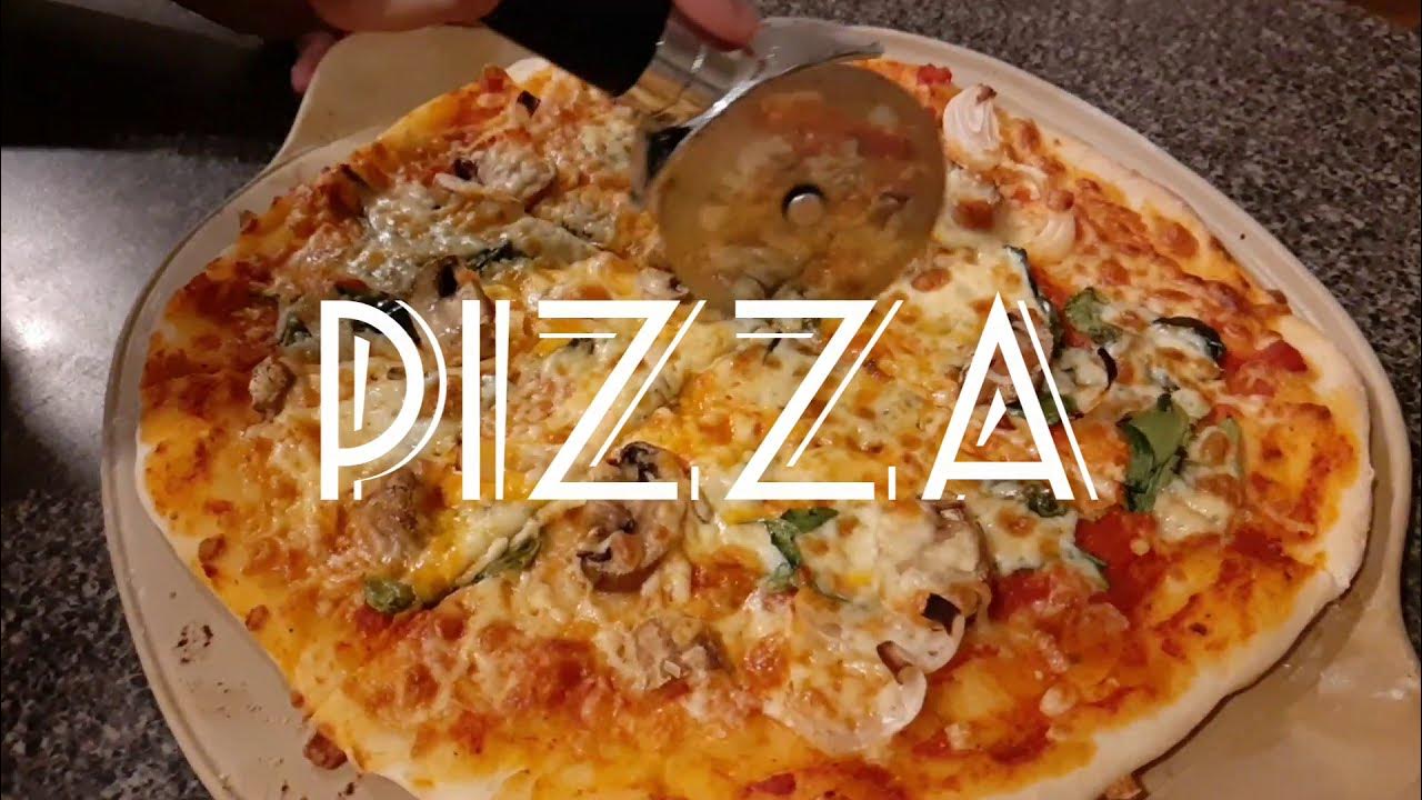 Homemade Pizza Recipe in Oven with Pizza stone by Pampered Chef YouTube